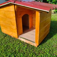 CUCCIA PER CANI in legno coibentata 