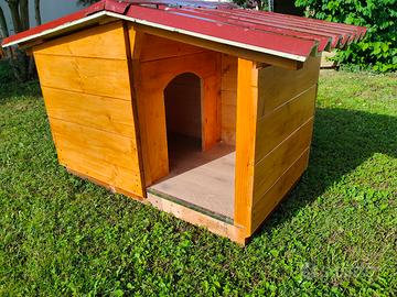 CUCCIA PER CANI in legno coibentata 