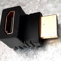 Adattatore HDMI a 90 gradi maschio femmina