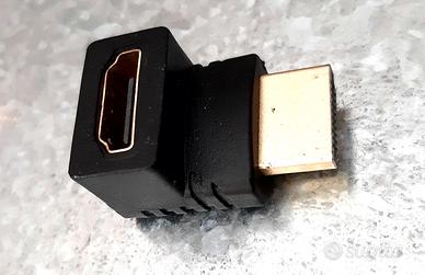 Adattatore HDMI a 90 gradi maschio femmina
