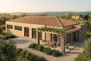 Villa su Unico Livello Nuova Costruzione 200Mq Con