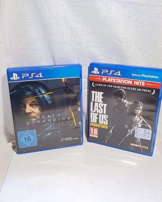 Bundle PS4: Death Stranding + The Last Of Us Remas