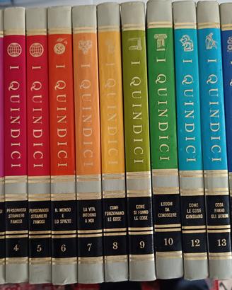 Enciclopedia "I QUINDICI" Completa - 15 Volumi -