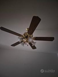 Lampadario ventilatore