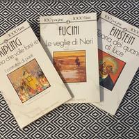 Tris libri tascabili: Kipling-Einstein-Fucini 