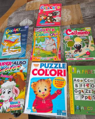 libretti vari da colorare 