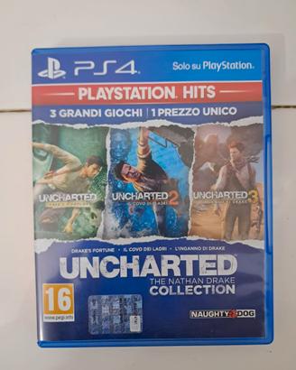 Uncharted Collection, 1,2 e 3 ps4