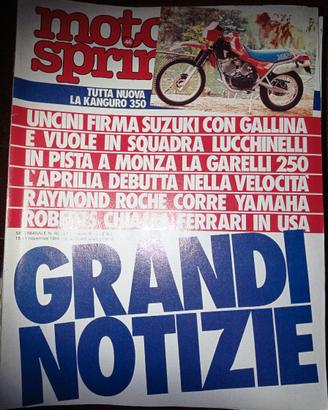 Rivista MOTOSPRINT numero 46 del 1984