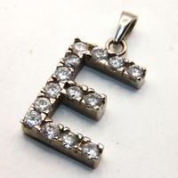 Stupendo pendente argento pietre CZ