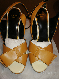 De'collete' in pelle lanvin