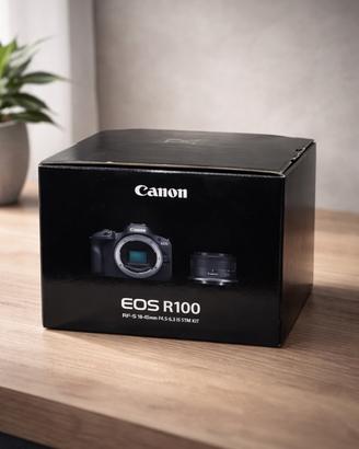 Canon EOS R100 + RF-S 18-45mm IS STM – Mirrorless