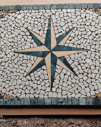 decorazioni in marmo mosaici per cucine ed esterno