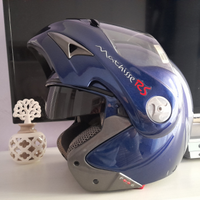Casco modulare airoh doppia visiera fumé