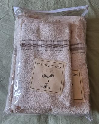 Set da bagno 5 teli cotone ZUCCHI  Cotton&Cotton