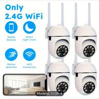 N 4 Telecamera 360° wifi 2.4. + 2 SD 256gb