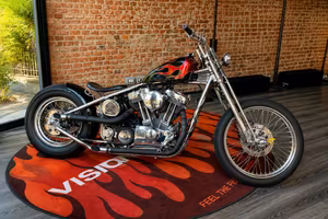 Harley Davidson sportster chopper custom springer