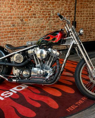 Harley Davidson sportster chopper custom springer