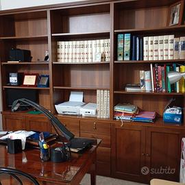 libreria in rovere