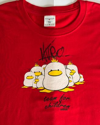 T-shirt autografata NITRO x Team for Children - L
