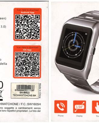 Tech Watch Techmade- One, One Mini, Round, Elite