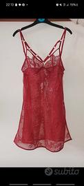 babydoll intimissimi rosso