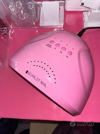 Lampada led Scarlet nail 48w 30led pink