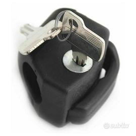 Antifurto portacasco al manubrio