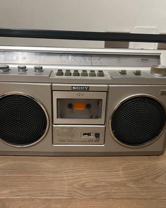 Boombox Sony cassette/radio del 1985
