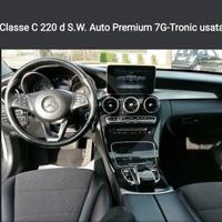 mercedes classe c220 d.s.w. premium  7g .tronic 
