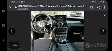 mercedes classe c220 d.s.w. premium  7g .tronic 