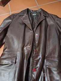 Cappotto in pelle tg 42