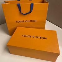 Scatola e sacchetto Louis Vuitton