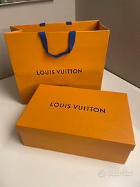 Scatola e sacchetto Louis Vuitton