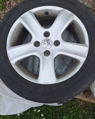 4 Cerchi in lega 16" peugeot