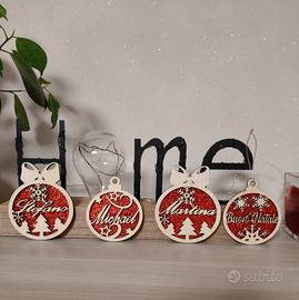 Palline di Natale personalizzate 