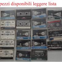 44  Musicassette SONY, That’s e TDK e Usate