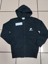 Felpa full zip con cappuccio 10 anni bambino 