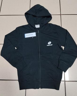 Felpa full zip con cappuccio 10 anni bambino 