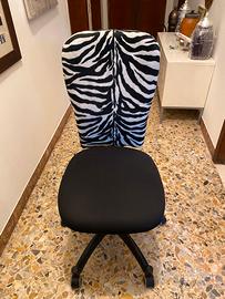 Sedia ufficio con ruote