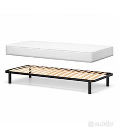 Rete e materasso 80x190 o 80x200 cm