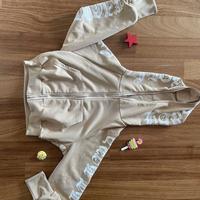 Felpa cropped con zip 40/42