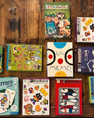 Lotto Giochi da Tavolo e Carte Bambini Djeco