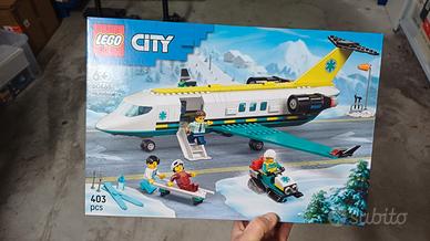 Lego city, aereo ambulanza