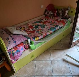 Letto singolo estraibile 90×200