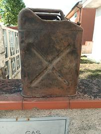 Tanica carburante americana II guerra mondiale