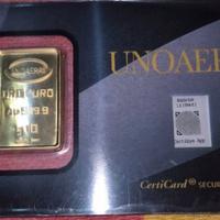 10g lingotto d'oro 24kt 999