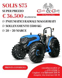 TRATTORE SOLIS 75 PRONTA CONSEGNA SUPER PROMO