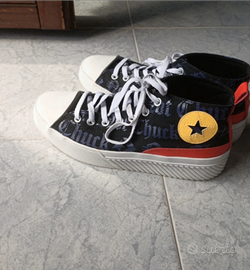 Converse alte bianche on sale 2018