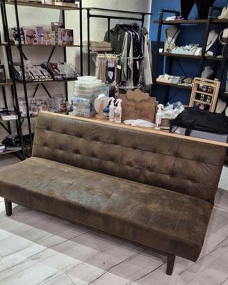 Divano letto stile industriale