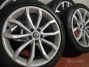 Cerchi 18" Originali Audi + gomme invernali 